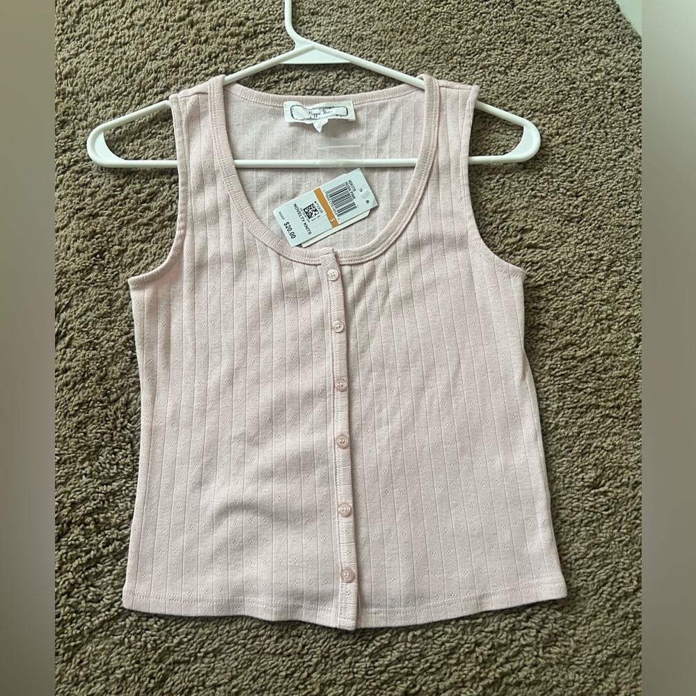 Hippie rose tank top